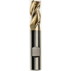 1 x 1 x 3-1/4 x 6 Square 3 Flute Carbide M223 Streaker End Mill-ZrN - Eagle Tool & Supply