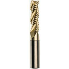 20 x 20 x 60 x 125mm 1.0mm Radius 3 Flute Carbide M233 Streaker Roughing End Mill-ZrN - Eagle Tool & Supply