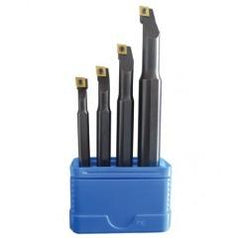 Set of 4 Boring Bars - Includes 1 of Each: S05HSCLCR2, S06JSCLCR2, S08KSCLCR2, S10MSCLCR2 - Eagle Tool & Supply
