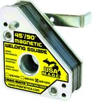Magnetic Welding Square - Extra Heavy Duty - 3-3/4 x 1-1/2 x 4-3/8'' (L x W x H) - 150 lbs Holding Capacity - Eagle Tool & Supply