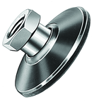 M12 TAPPED LEVELING PAD SWIVELS 6 D - Eagle Tool & Supply