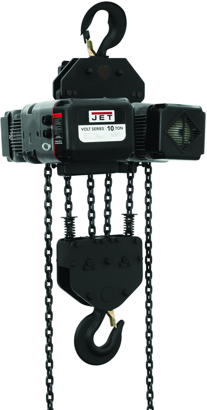 10AEH-34-15, 10-Ton VFD Electric Hoist 3-Phase with 15' Lift - Eagle Tool & Supply