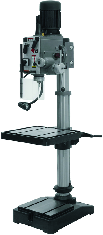 Geared Head Floor Model Drill Press With Power Feed - Model Number 354026--20'' Swing; 2HP; 3PH; 230V Motor - Eagle Tool & Supply