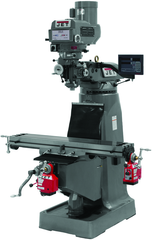 JTM-2 Mill With 3-Axis Newall DP700 DRO (Quill) With X and Y-Axis Powerfeeds - Eagle Tool & Supply