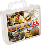 136 Pc. Multi-Purpose First Aid Kit - Eagle Tool & Supply