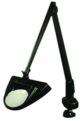 40" LED Magnifier 2.25X Clamp Base W/ Floating Arm Hi-Lighter - Eagle Tool & Supply