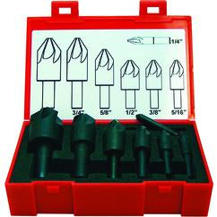 5 PC SET 82D 6FL CARB CSINK - Eagle Tool & Supply