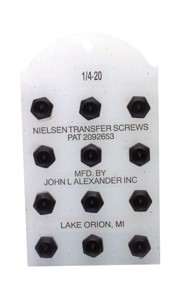Nielsen Transfer Screw -- 3/8-24 (Set of 12) - Eagle Tool & Supply