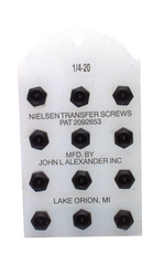 Nielsen Transfer Screw Set - 5/16 - 1/2 Set of 12) - Eagle Tool & Supply