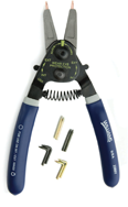 Retaining Ring Pliers -- Model #PL1600C1--3/32 - 25/32'' Ext. Capacity - Eagle Tool & Supply