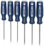 6 Piece - #9240101 - T10 - T30 - Screwdriver Style - Torx Driver Set - Eagle Tool & Supply