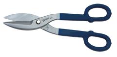 2-1/2'' Blade Length - 12'' Overall Length - Straight Cutting - Tinner Snips - Eagle Tool & Supply