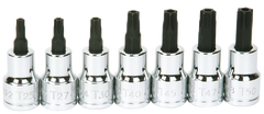 #9319128 - T25; T27; T30; T40; T45; T47; T50 - 3/8" Drive - Socket Drive Torx Bit Set - Eagle Tool & Supply