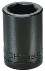 35mm x 57.15mm OAL - 3/4" Drive - 6 Point - Metric Impact Socket - Eagle Tool & Supply