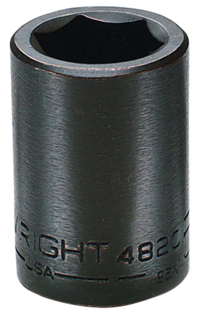 1-1/2 x 2-1/4" OAL - 3/4'' Drive - 6 Point - Standard Impact Socket - Eagle Tool & Supply
