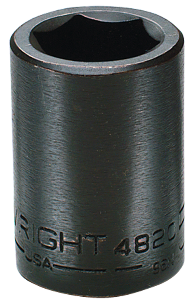 1-5/8 x 2-3/8" OAL - 3/4'' Drive - 6 Point - Standard Impact Socket - Eagle Tool & Supply