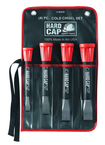 4 Piece Hardcap Cold Chisel Set - Eagle Tool & Supply