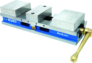 HDL Double Lock Vise- 6" Jaw Width- w/Aluminum Jaw Kit - Eagle Tool & Supply