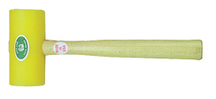 Garland Plastic Mallet -- 24 oz; Hickory Handle; 2-3/4'' Head Diameter - Eagle Tool & Supply