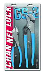 Channellock Combo Pliers Set -- #GS2; 2 Pieces; Includes: 7" Cutting; 9-1/2" Tongue & Groove - Eagle Tool & Supply