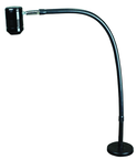 High Power LED Spot Light  Dimmable  25" Flexible Goose Arm  Magnet Base - Eagle Tool & Supply