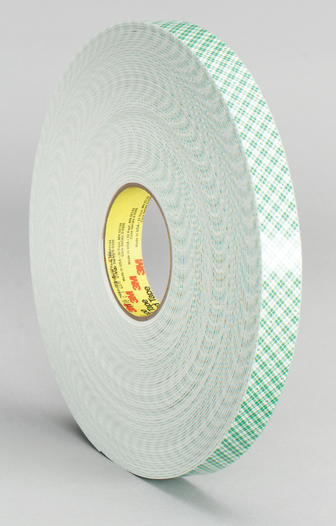 List 4016 1" x 36 yds - Industrial Duty Double Coated Urethane Foam Tape - Eagle Tool & Supply