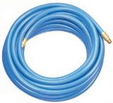 #TP6M100 - 3/8 ID x 100 Feet - Light Blue Thermoplastic - No Fitting(s) - Air Hose - Eagle Tool & Supply