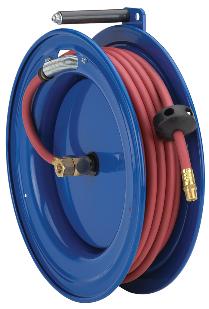 #SR17-L350 For 3/8" x 50' Hose Spring Rewind Hose Reel RightMount - Eagle Tool & Supply