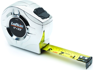 TAPE MEASURE; 1"X33'; CHROME CASE - Eagle Tool & Supply