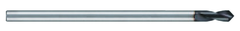4mm Dia. - X 100mm OAL - HSS-Co AG Starting Drill-TiAlN Coated - Eagle Tool & Supply