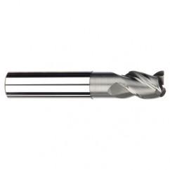 5/8" Dia. - 3/4" LOC - 5" OAL - 3 FL Carbide End Mill-Uncoated - Eagle Tool & Supply