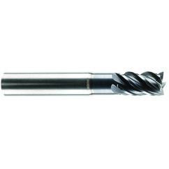 3/4" Dia. - 1" LOC - 5" OAL - 5 FL Carbide S/E HP End Mill-AlCrNX - Eagle Tool & Supply
