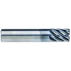 1/2" Dia. - 5/8" LOC - 2-1/2" OAL - .030 CR 7FL Carbide End Mill - AlCrNx - Eagle Tool & Supply