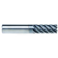 3/8" Dia. - 7/8 LOC - 2-1/2" OAL - .060 CR 7FL Carbide End Mill - AlCrNx - Eagle Tool & Supply