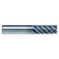 20mm Dia. - 42mm LOC - 104mm OAL - 7 FL Carbide End Mill - AlCrNx - Eagle Tool & Supply