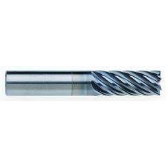 16mm Dia. - 34mm LOC - 92mm OAL - 7 FL Carbide End Mill - AlCrNx - Eagle Tool & Supply