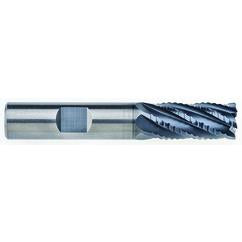 1/2" Dia. - 5/8" LOC - 2-1/2" OAL - .030 CR 6FL Carbide End Mill - AlCrNx - Eagle Tool & Supply