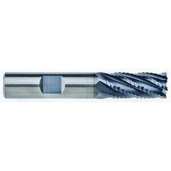 3/8" Dia. - 7/8 LOC - 2-1/2" OAL - .030 CR 6FL Carbide End Mill - AlCrNx - Eagle Tool & Supply