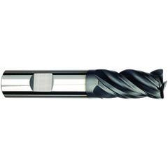 3/4 Dia. x 5 Overall Length 4-Flute Square End Solid Carbide SE End Mill-Weldon Shank-Center Cut-AlCrN-X - Eagle Tool & Supply