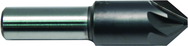 1/2 HSS 6 Flute Countersink 82 Deg Blaze Coated - Eagle Tool & Supply