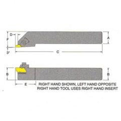 NSR16-3D Top Notch Tool Holder 1" Shank - Eagle Tool & Supply