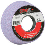 4 x 1-1/2 x 1-1/4" - Type 11 - AS3-60-K-VCER - Tool & Cutter Grinding Wheel - Eagle Tool & Supply