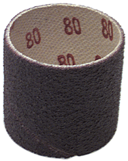 1 x 3'' - 80 Grit - A/O Resin Bond Abrasive Band - Eagle Tool & Supply