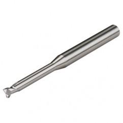 1.2mm Dia. - 57mm OAL - 10mm Neck Length - AlTiN - 30° - Die Mold - Corner Radius - EM - 2 FL - Eagle Tool & Supply