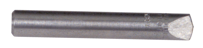 1/3 Carat - 3/8 x 2-1/2'' Shank - Natural Diamond Chisel for Radius Tool - Eagle Tool & Supply