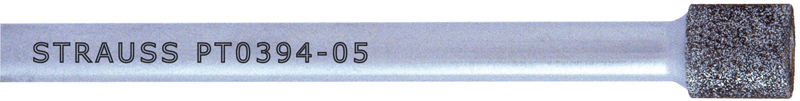 .177 x .236 x 1/4" - Medium Grit - CBN Mandrel - Eagle Tool & Supply