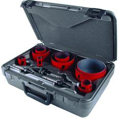 MHS08E ELECTRICIAN HOLE SAW KIT - Eagle Tool & Supply