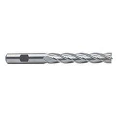 1-1/4 Dia. x 8-1/2 Overall Length 4-Flute Square End High Speed Steel SE End Mill-Round Shank-Center Cut-Uncoated - Eagle Tool & Supply