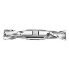 21/64'' Dia. - 3-1/8'' OAL - Uncoated HSS - Center Cut DE EM-2 FL - Eagle Tool & Supply