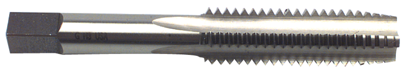 1-7/8-12 Dia. - Bright HSS - Bottoming Special Thread Tap - Eagle Tool & Supply
